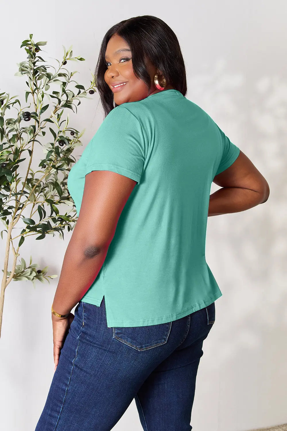 Basic Bae Full Size Round Neck Short Sleeve T Shirt