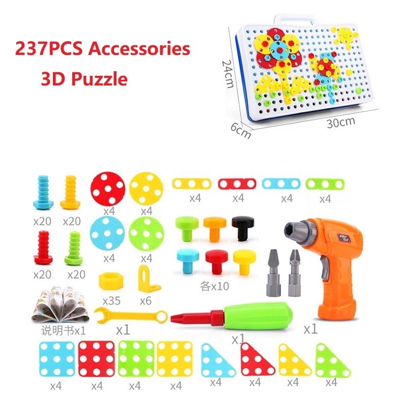 Creative Building Kits Educational Blocks Sets 237pc