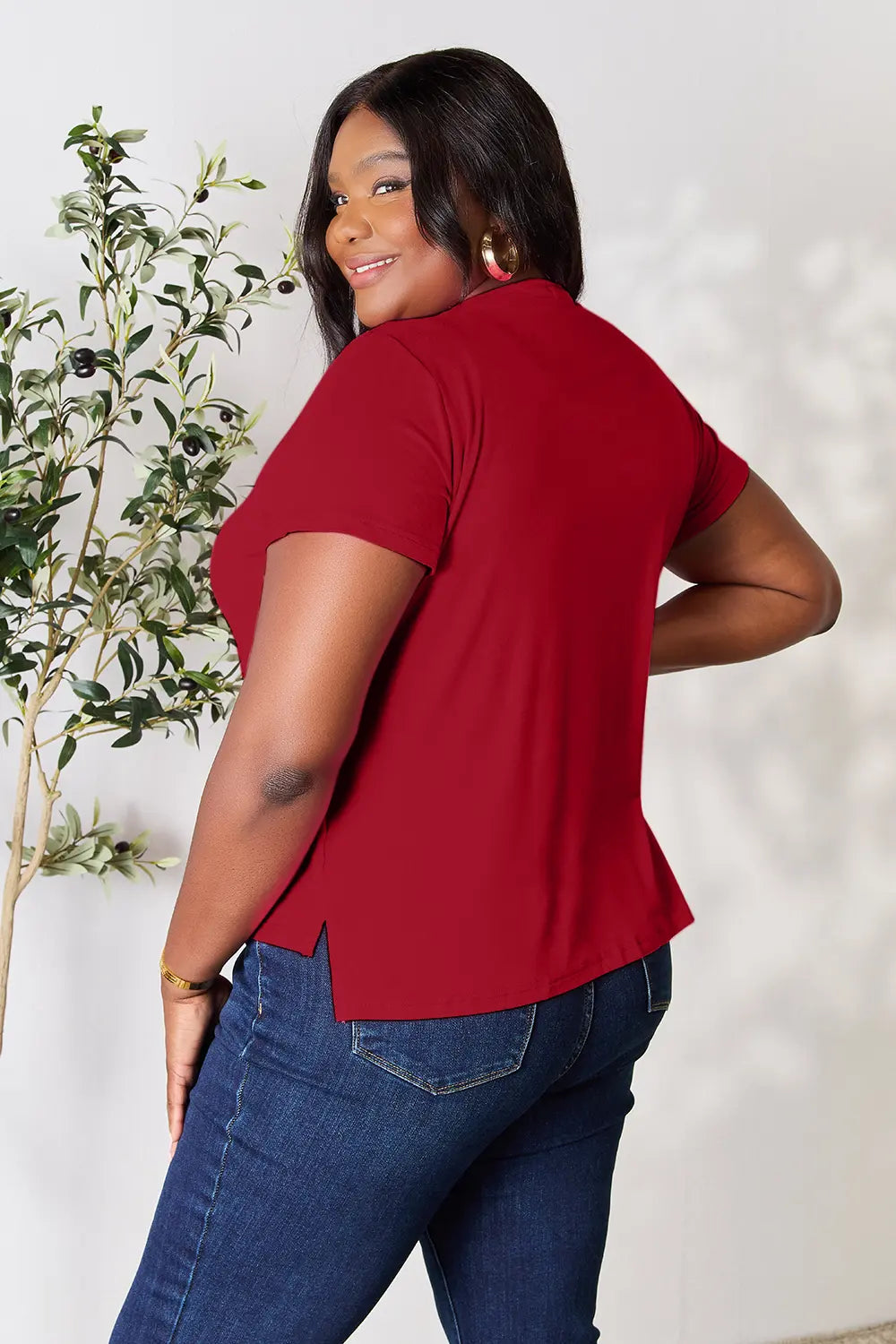 Basic Bae Full Size Round Neck Short Sleeve T Shirt