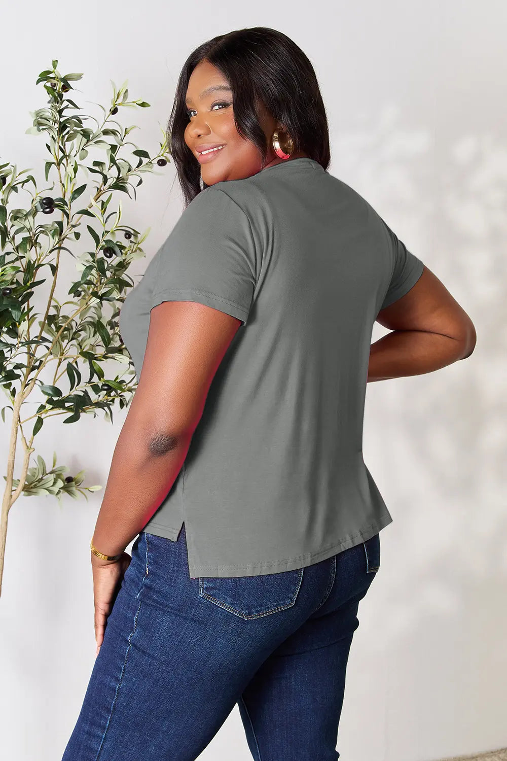 Basic Bae Full Size Round Neck Short Sleeve T Shirt