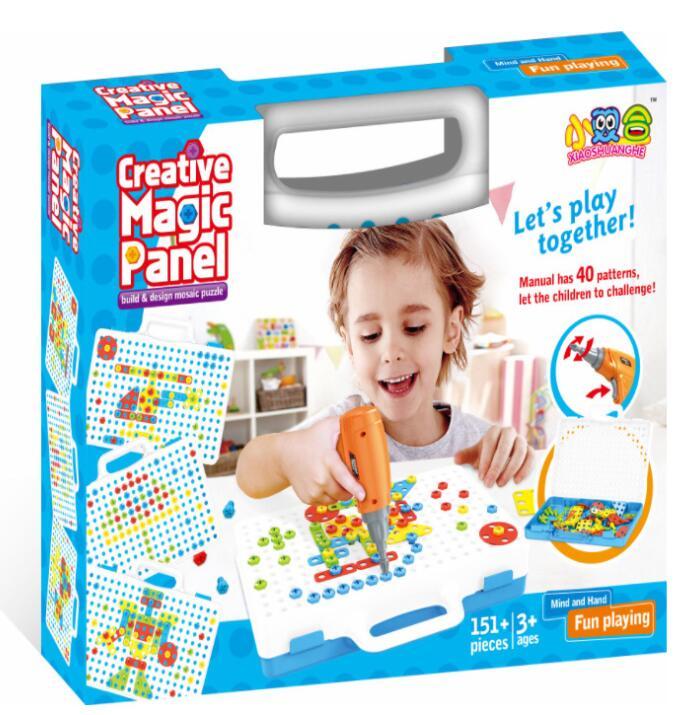 Creative Building Kits Educational Blocks Sets 151pc color packing