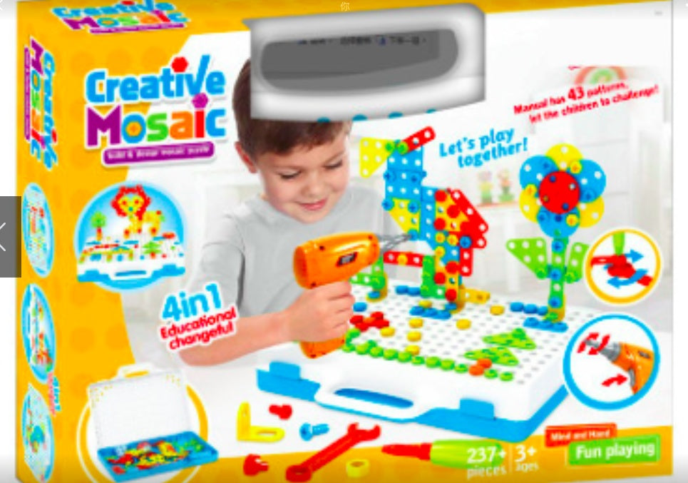 Creative Building Kits Educational Blocks Sets 237pc English