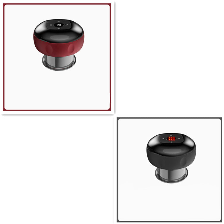 Electric Vacuum Cupping Massage Body Cups Anti Cellulite Therapy Massager For Guasha Scraping Fat Burning Slimming Red