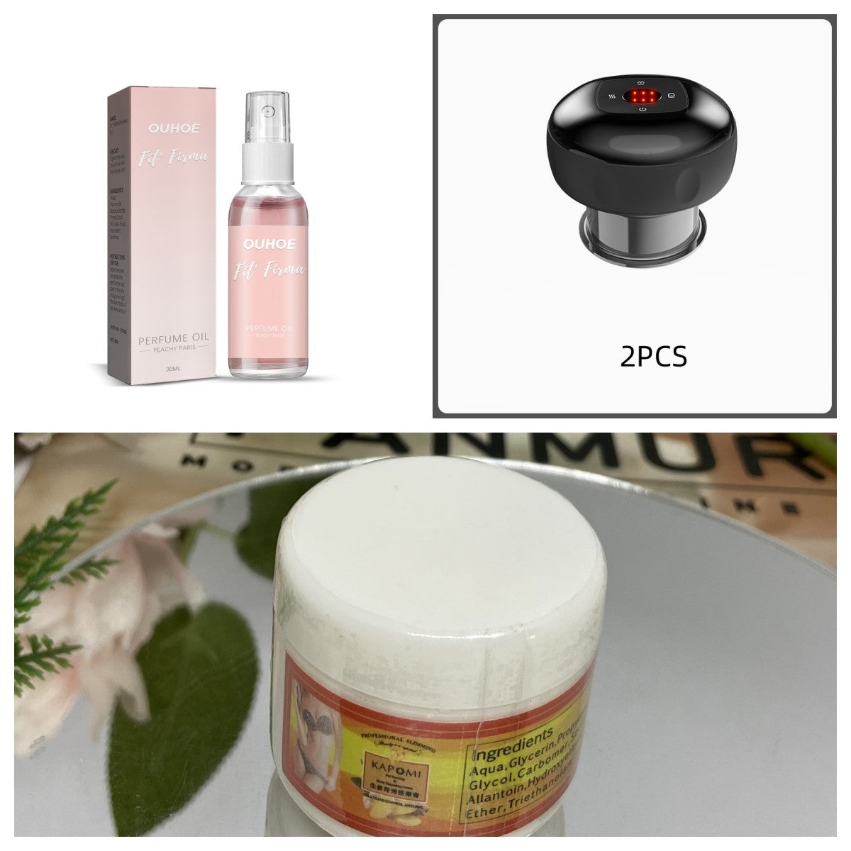 Electric Vacuum Cupping Massage Body Cups Anti Cellulite Therapy Massager For Guasha Scraping Fat Burning Slimming Set1