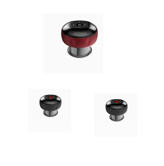 Electric Vacuum Cupping Massage Body Cups Anti Cellulite Therapy Massager For Guasha Scraping Fat Burning Slimming Red