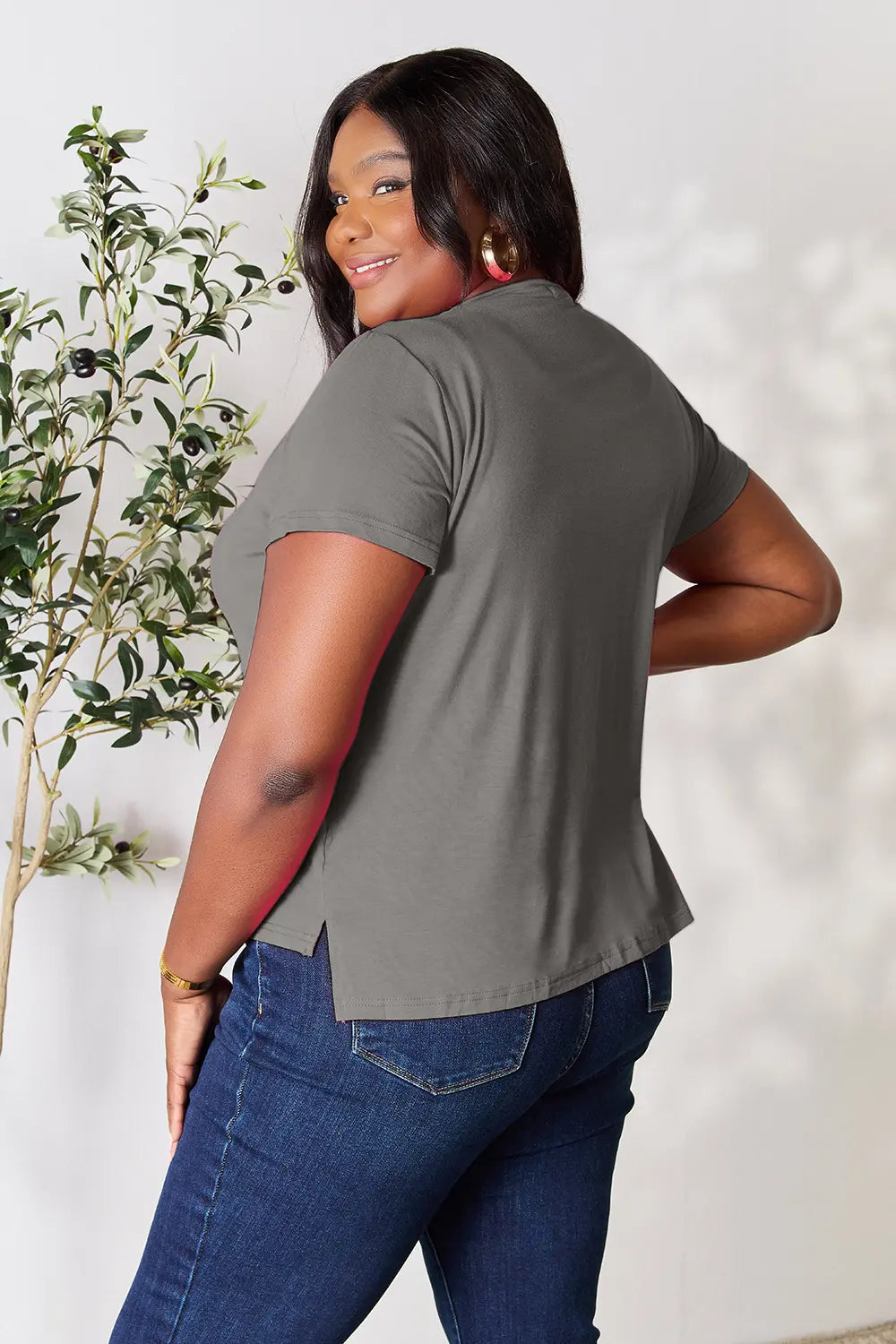 Basic Bae Full Size Round Neck Short Sleeve T Shirt