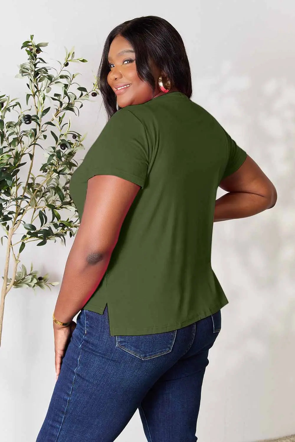 Basic Bae Full Size Round Neck Short Sleeve T Shirt