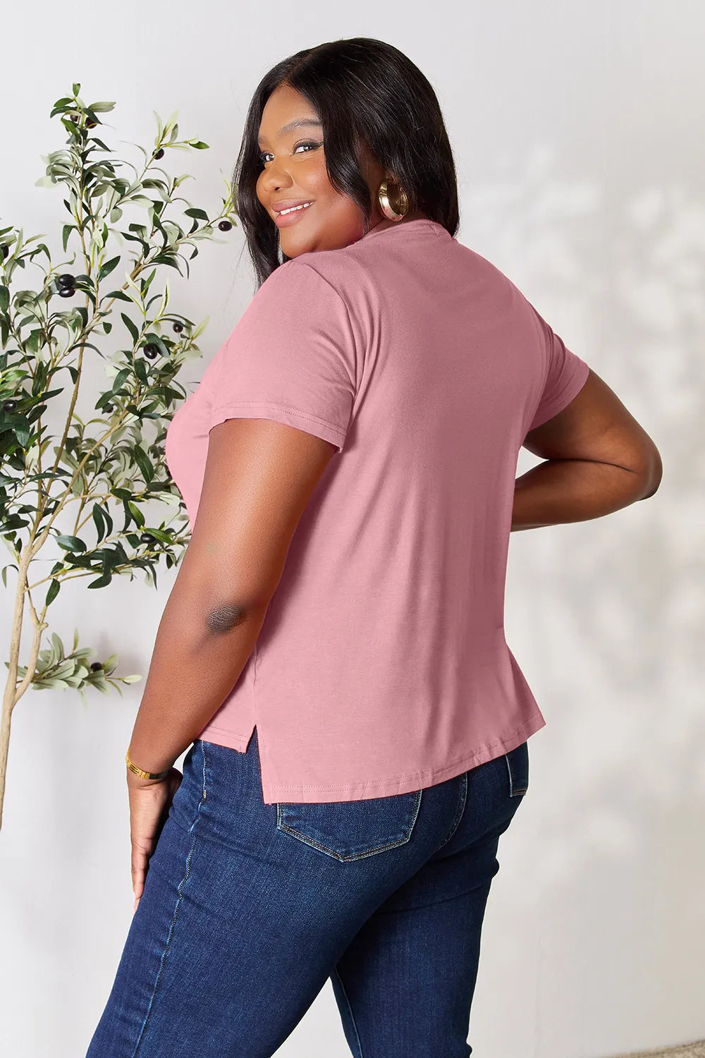 Basic Bae Full Size Round Neck Short Sleeve T Shirt