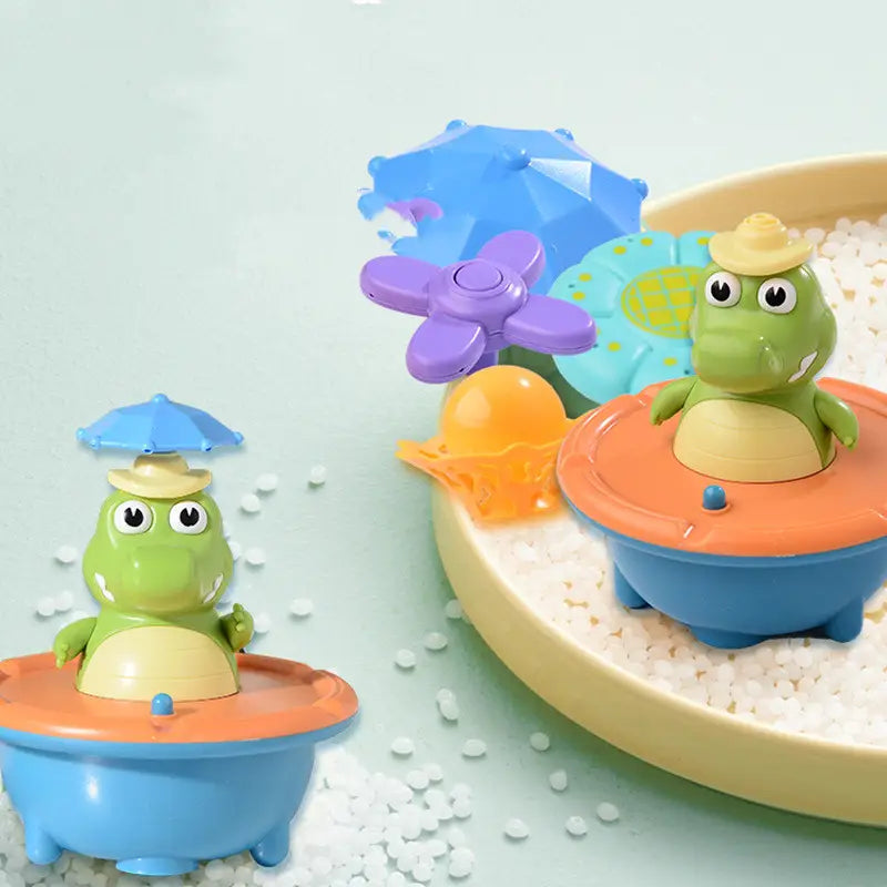 Children’s Electric Lighted Playing In Water Spray Ball