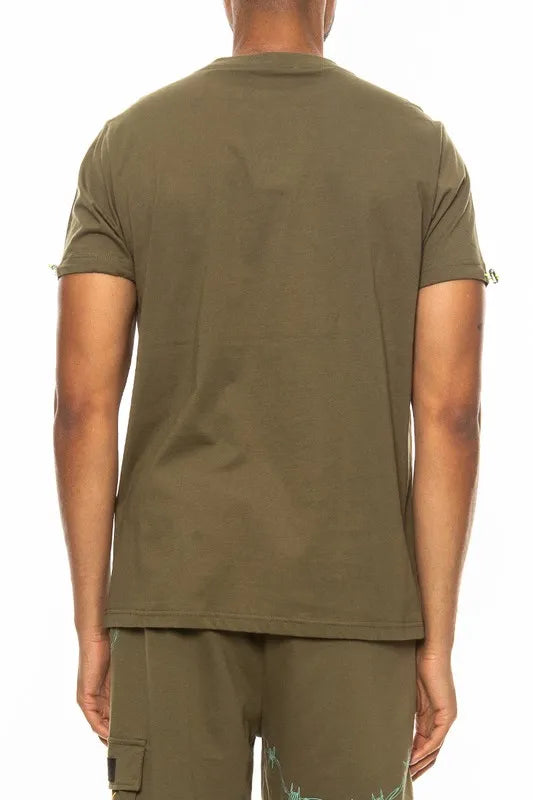 WEIV Men’s Full Size Hype Official Print T shirt Plus