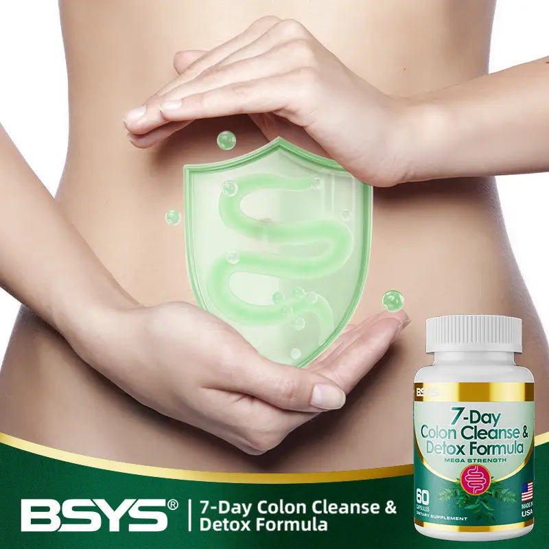 7 Day Colon Cleanse & Detox Formula Capsulese