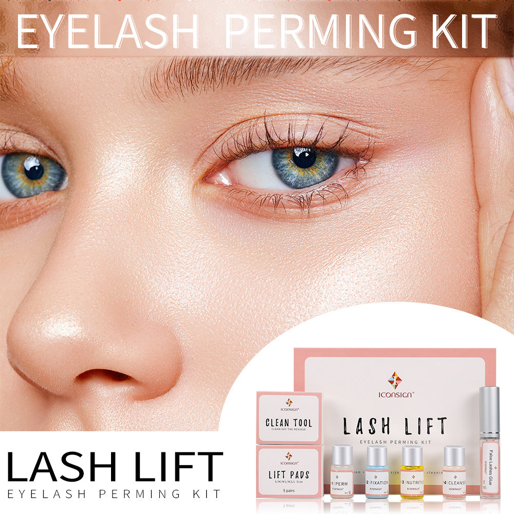 Dropshipping ICONSIGN Lash Lift Kit Lifiting Eyelash Perming Curling Enhancer Eyes Makeup Tools Same as Photos