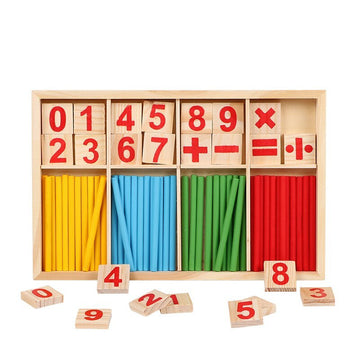 Wooden Montessori early education math toys 48 pieces
