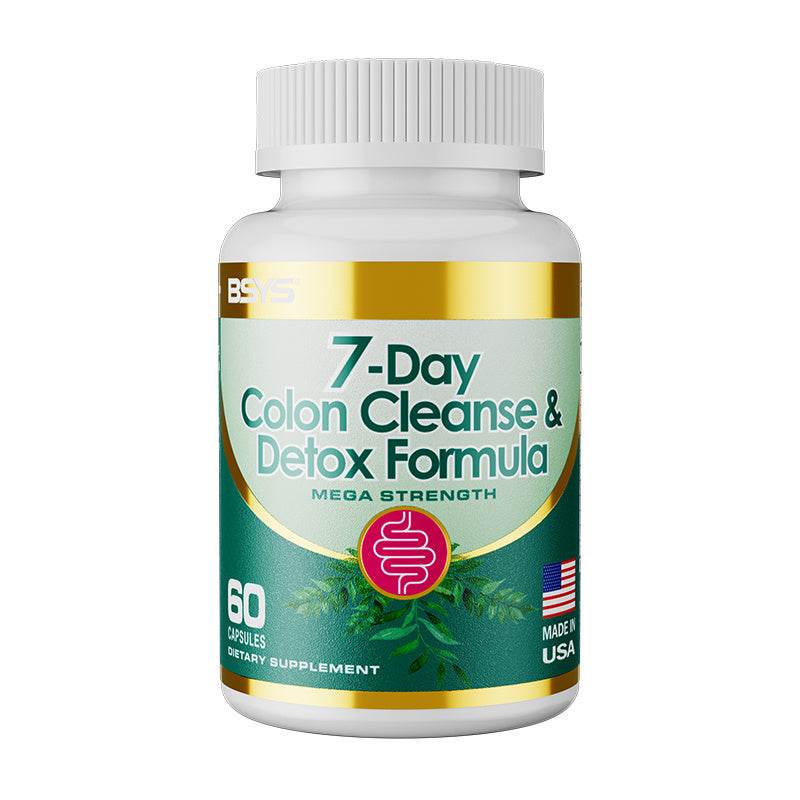 7 Day Colon Cleanse & Detox Formula Capsulese 1Bottle