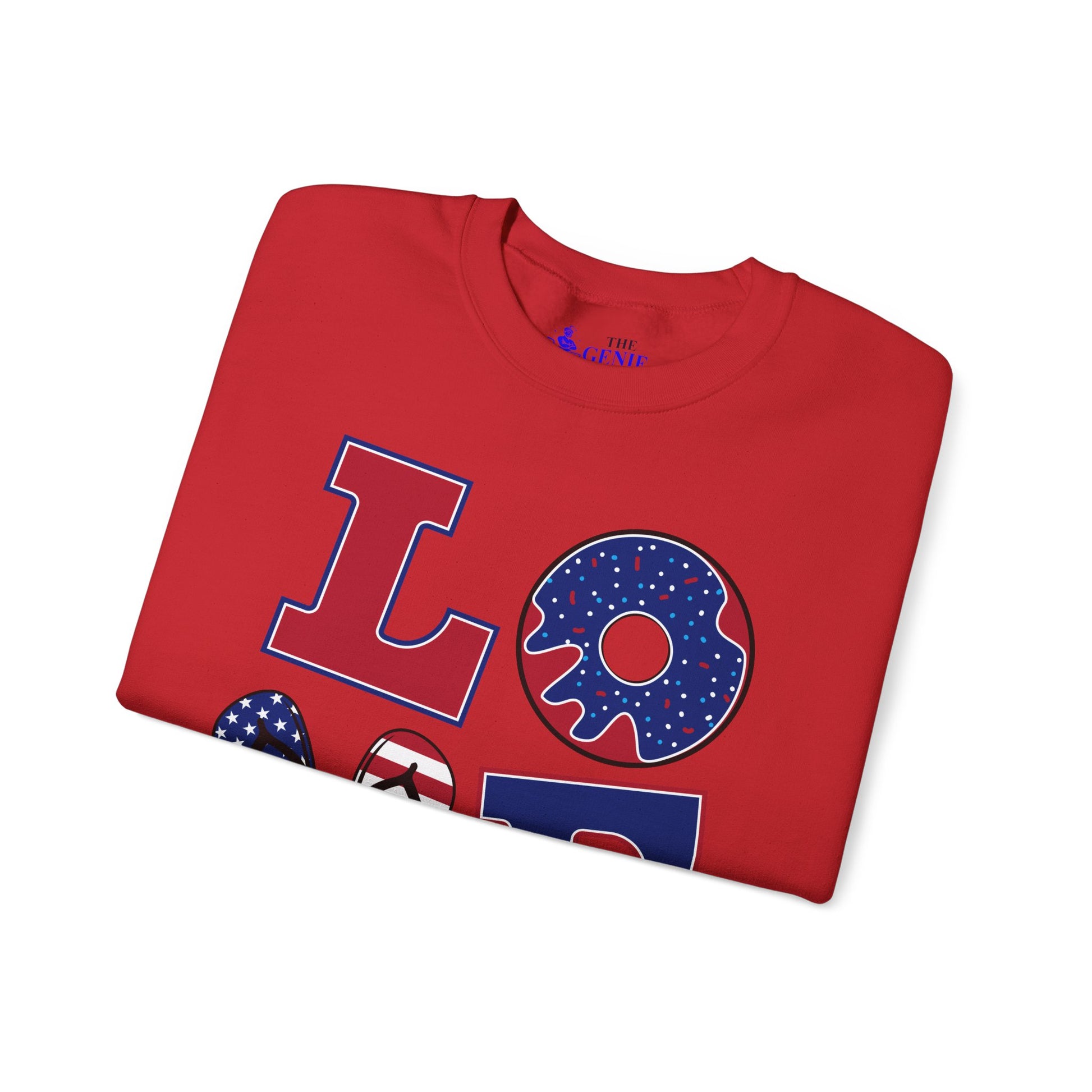 Patriotic Love Crewneck Sweatshirt | Cozy Unisex Fourth of July Apparel Valentine’s Day Gift USA Design Ideal for [...]
