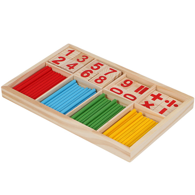 Wooden Montessori early education math toys 48 pieces