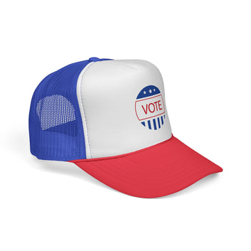 Vote Trucker Cap, Patriotic Hat, Election Gear, Political Apparel, Gift for Activists