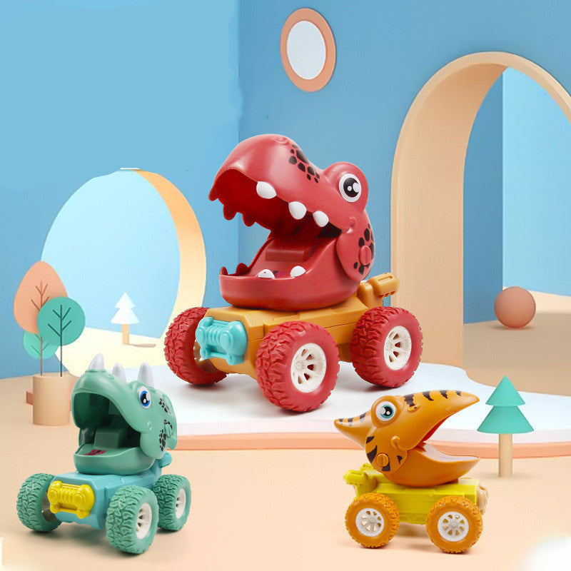 Dinosaur Push Car Sliding Animal Toy