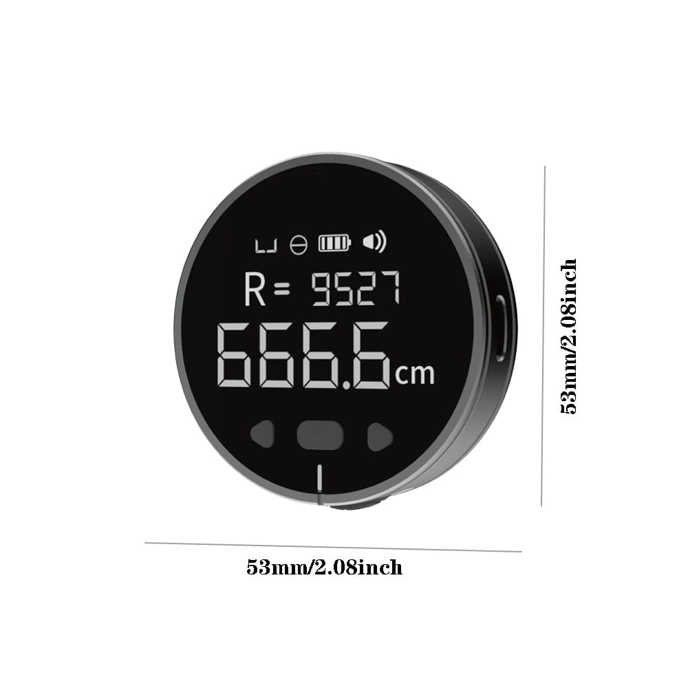 Distance Measuring Instrument Electronic Ruler Tape Measure High Definition Digital LCD Precision Tool