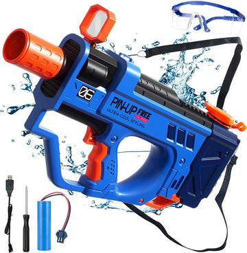 Lectric Water Gun For Adults Kids Motorized Squirt Guns With Rechargeable Battery 800cc High Capacity Long Distance