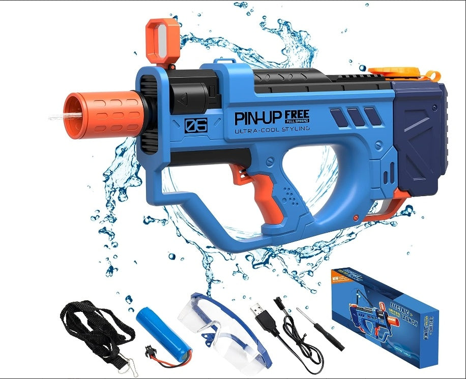 Lectric Water Gun For Adults Kids Motorized Squirt Guns With Rechargeable Battery 800cc High Capacity Long Distance