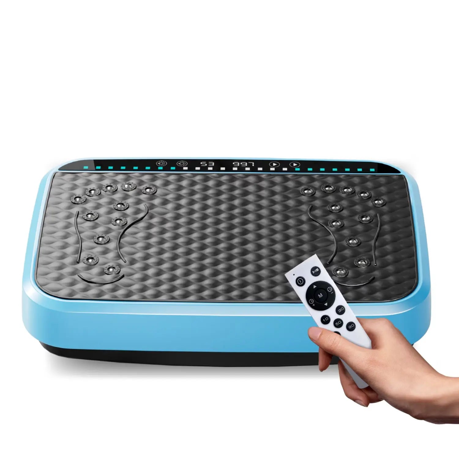 Vibration Plate Exercise Machine Whole Body Fitness Platform For Lymphatic Drainage Vibrating Shaker Board With 120