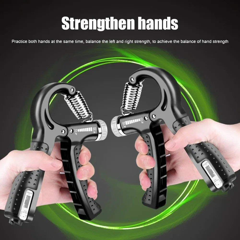 Single Pack Professional Hand Grip Strength Trainer Carbon Fiber Foam Arm Muscle Finger Rehabilitation Fitness
