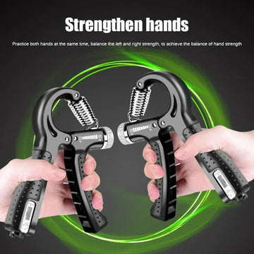 Single Pack Professional Hand Grip Strength Trainer Carbon Fiber Foam Arm Muscle Finger Rehabilitation Fitness