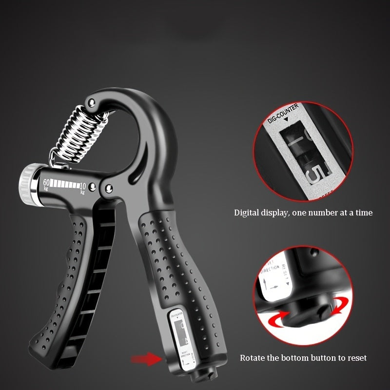 Single Pack Professional Hand Grip Strength Trainer Carbon Fiber Foam Arm Muscle Finger Rehabilitation Fitness
