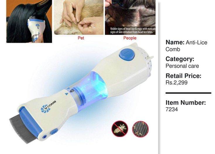 Licetec V Comb Anti Lice And Nits Device