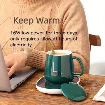 Electric Mug For Coffee Water Tea & Milk.