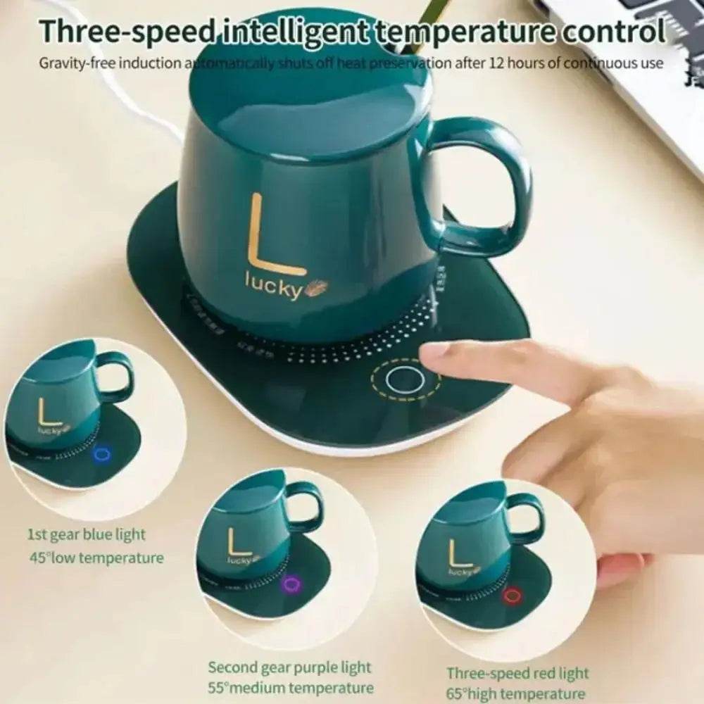 Electric Mug For Coffee Water Tea & Milk.