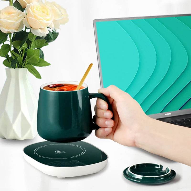 Electric Mug For Coffee Water Tea & Milk.