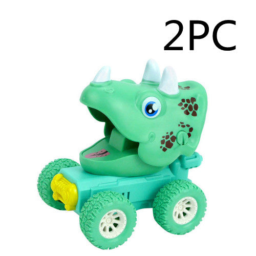 Dinosaur Push Car Sliding Animal Toy H / 2PCS