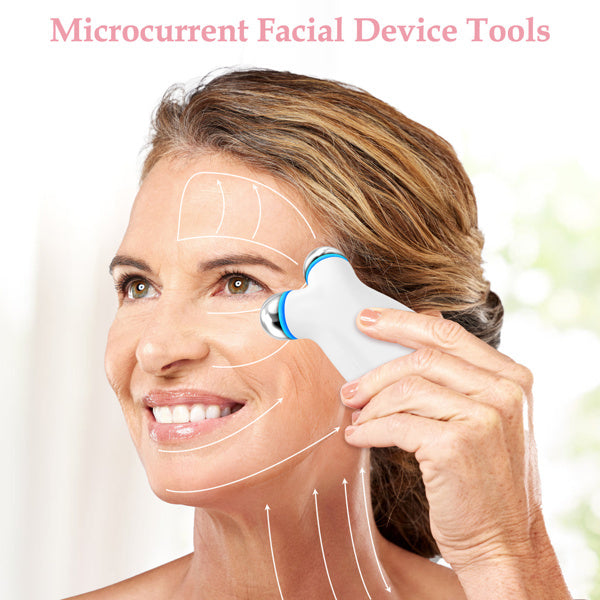 Facial Beauty Tools And EMS Equipment White