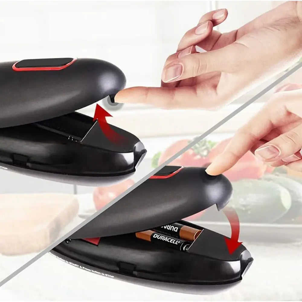 Electric Can Opener Automatic Jar Bottle Machine One Touch Portable Kitchen Hand Free Opening Tool Gadgets
