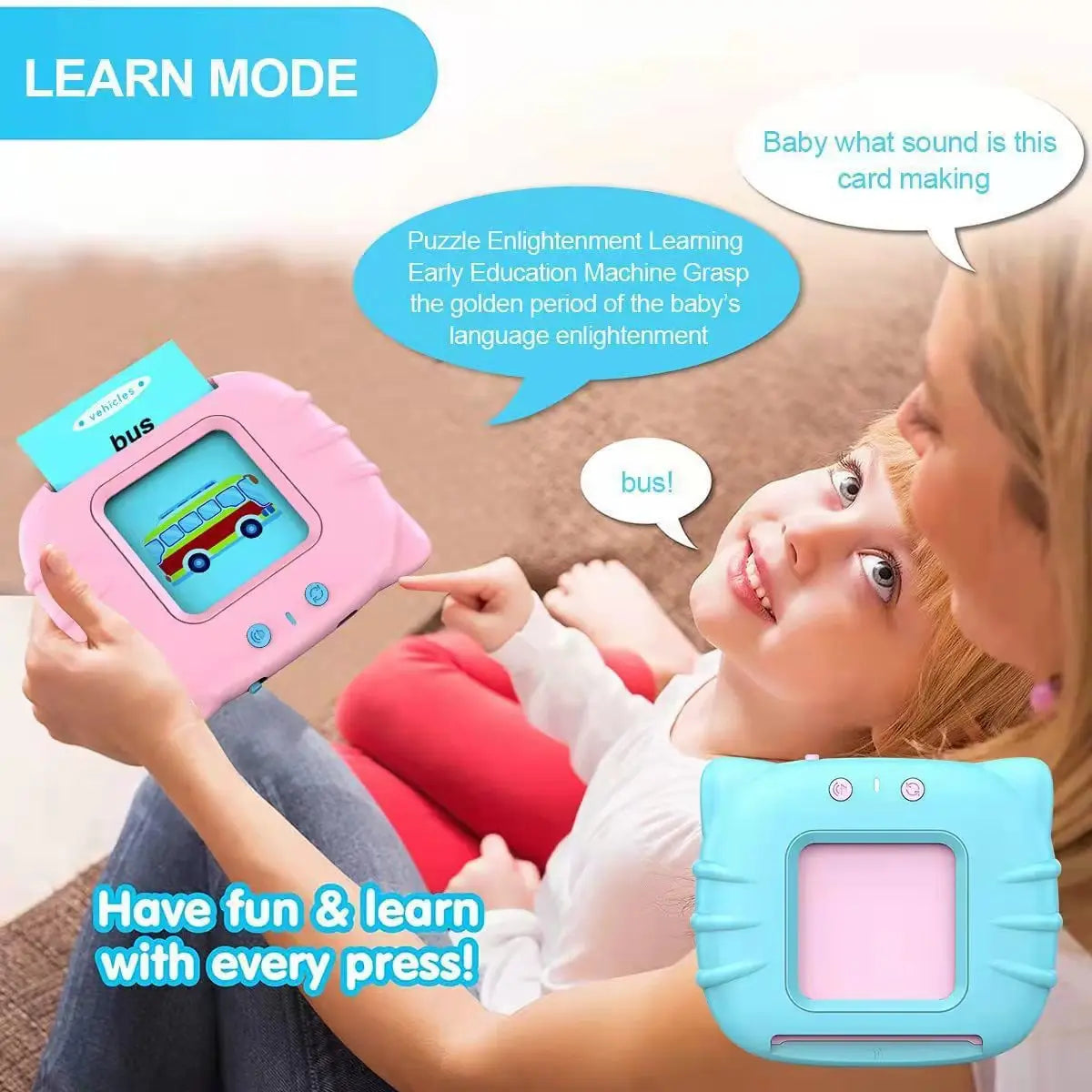 Children’s Enlightening Early Education Smart Pure English Card