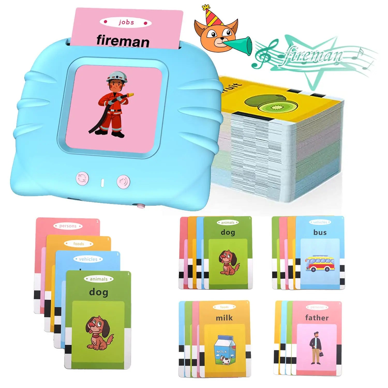 Children’s Enlightening Early Education Smart Pure English Card