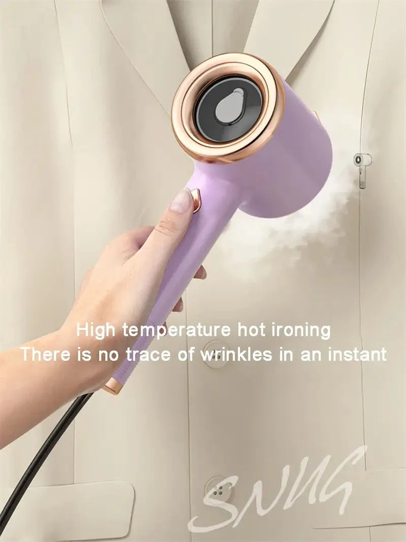 Mini Portable Handheld Garment Steamer Fabric Steam Iron For Clothes Travel Home Appliances Vertical US Plug Ironing
