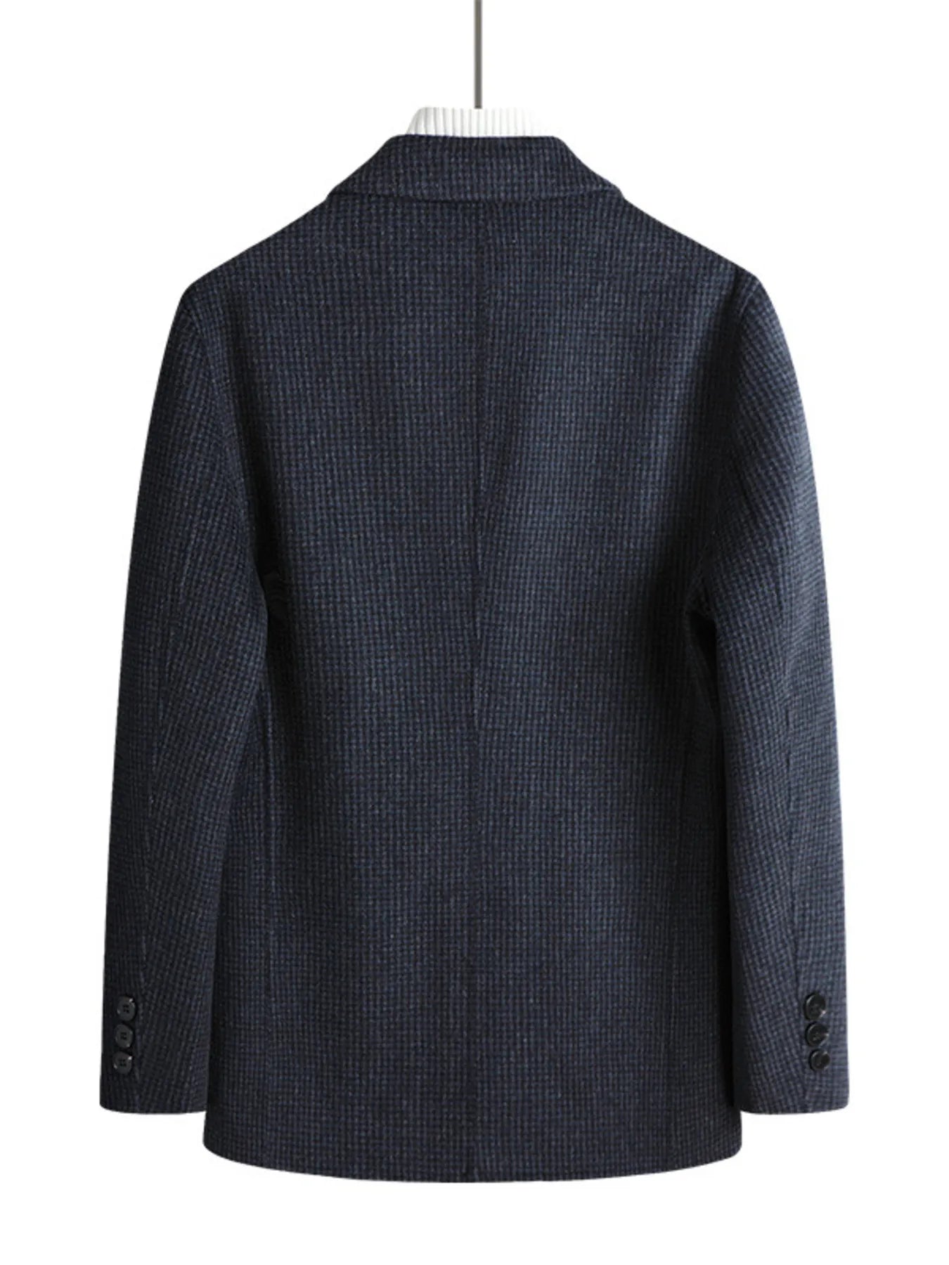Men’s Plus Size Lapel Collar Long Sleeve Blazer