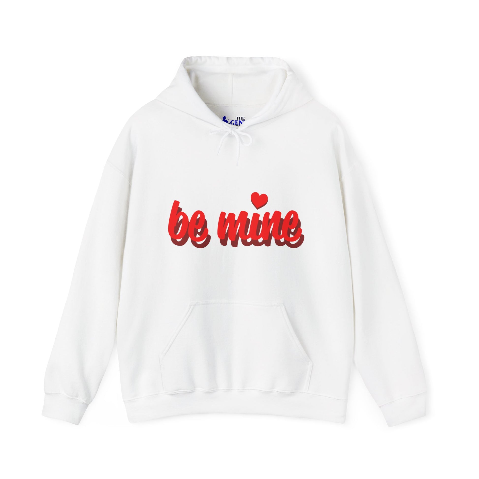 Cute Valentine’s Day Hoodie ’Be Mine’ Sweatshirt Unisex Pullover for Couples Gifts Her Cozy Love Apparel Relationship