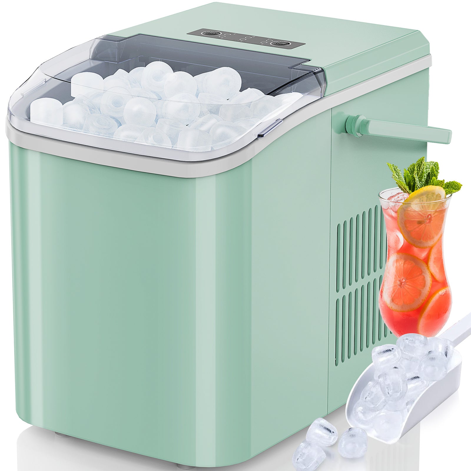 Portable Ice Maker Green