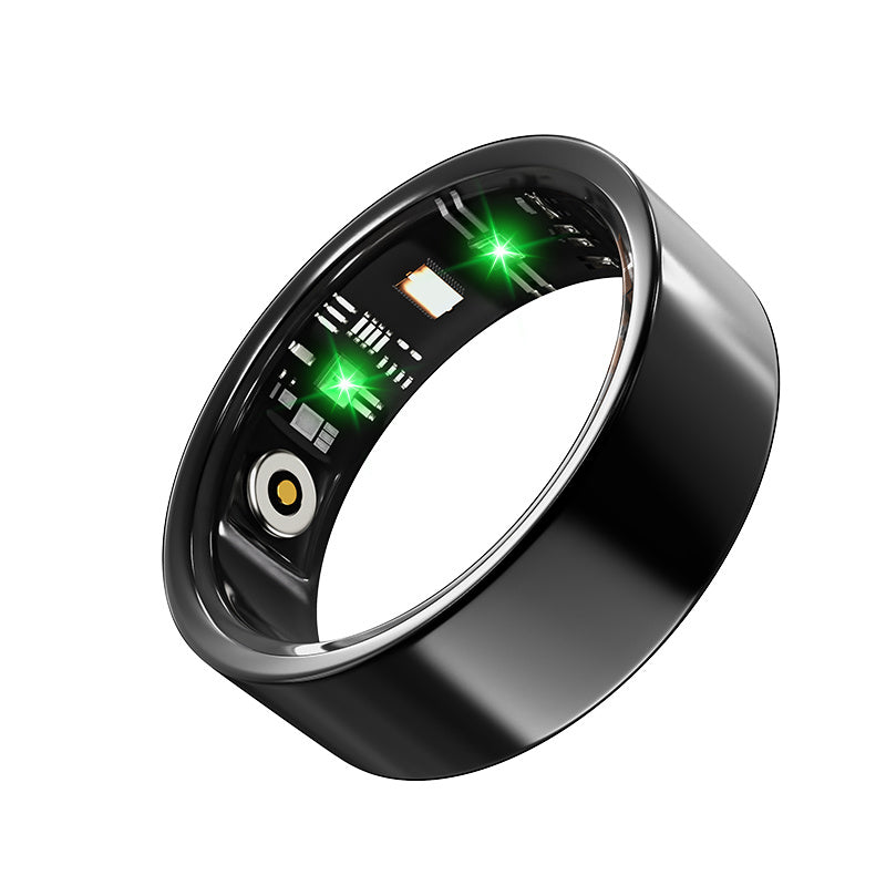Smart Ring Health Tracker Fitness Sleep Heart Rate Blood Oxygen For Men And Women,IP68 Waterproof Level Bluetooth Rings