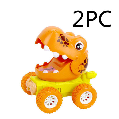 Dinosaur Push Car Sliding Animal Toy D / 2PCS