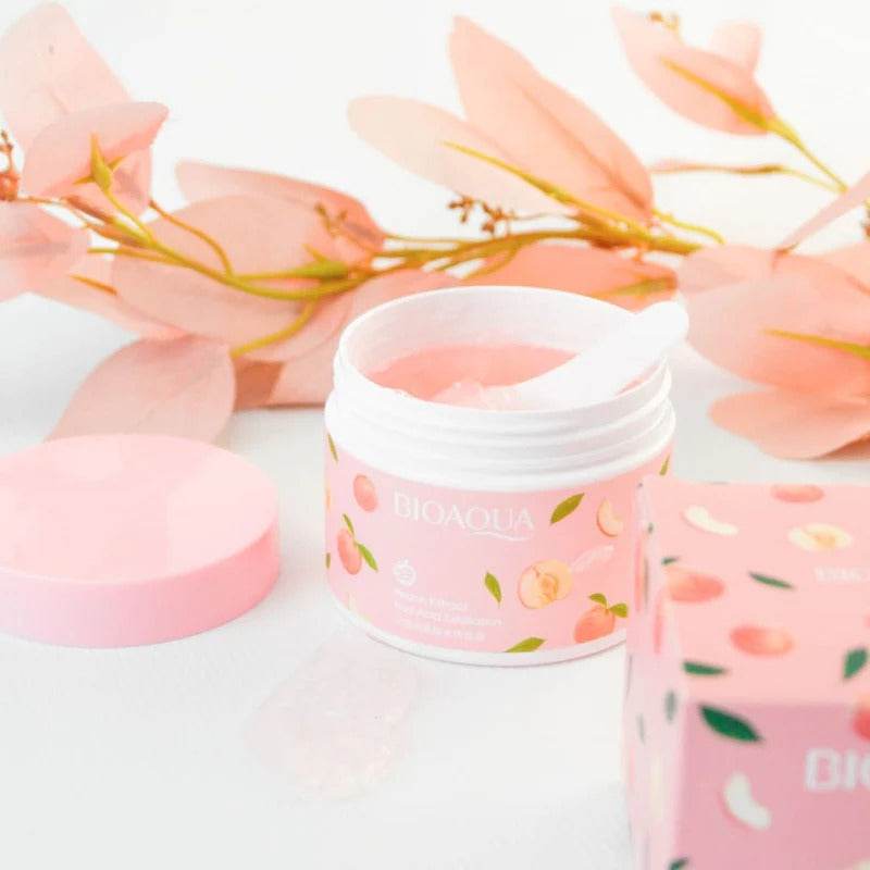 BIOAQUA Honey Peach Exfoliating Cream Facial Scrub Exfoliant Body