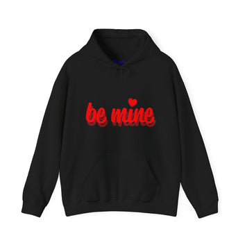 Cute Valentine's Day Hoodie - 'Be Mine' Sweatshirt, Unisex Pullover for Couples, Gifts for Her, Cozy Love Apparel, Cute Relationship Wear