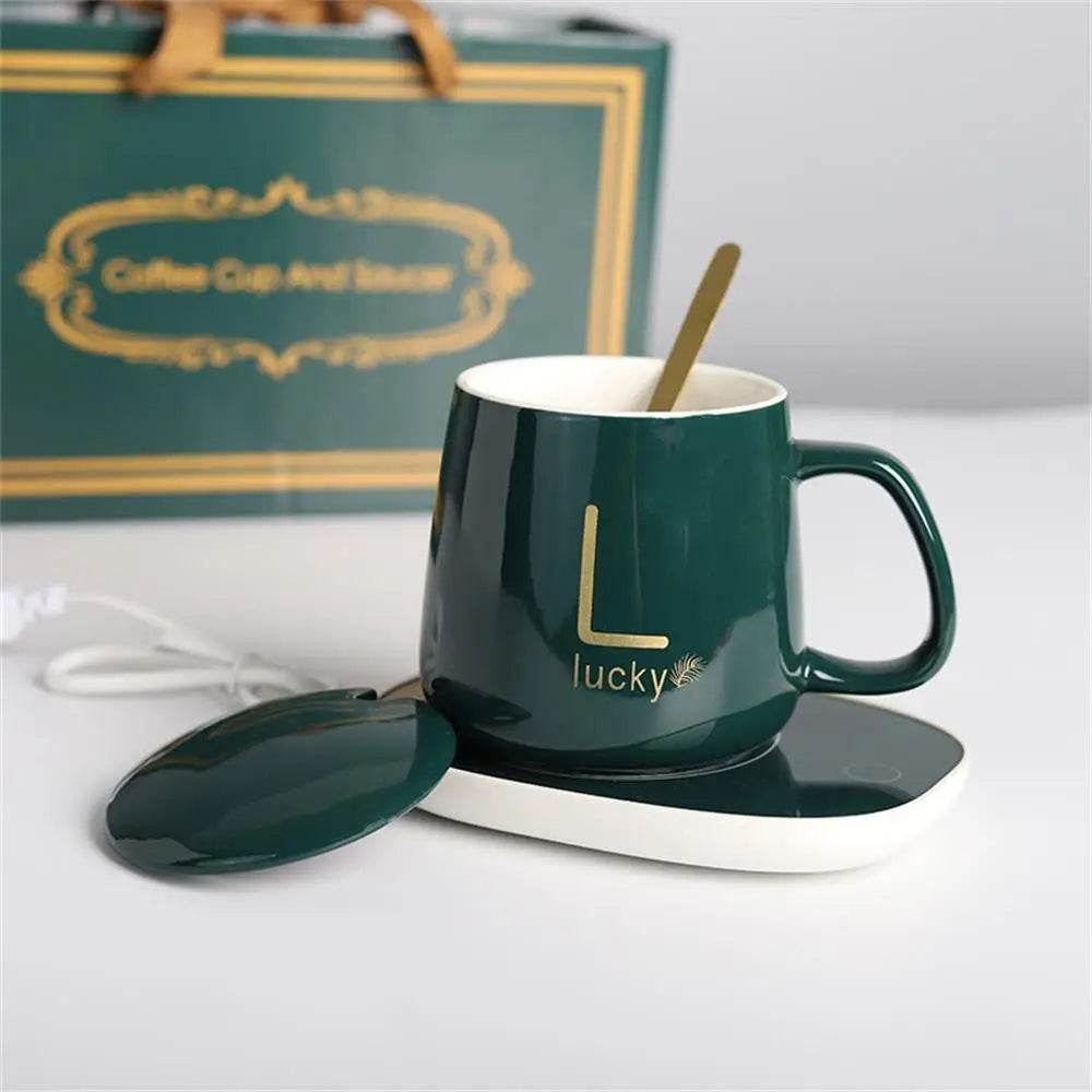 Electric Mug For Coffee Water Tea & Milk.