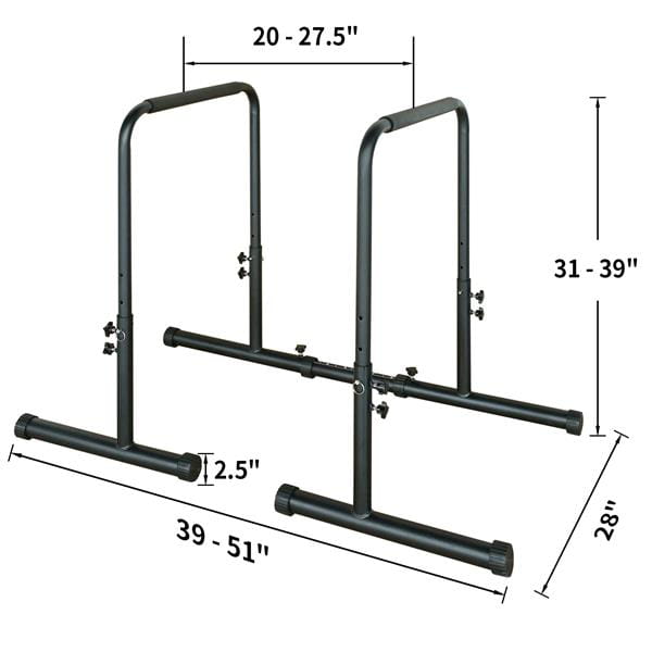 Power Tower Pull Up Rod Stand Adjustable Height Heavy Duty Multi Functional Fitness Training Equipment
