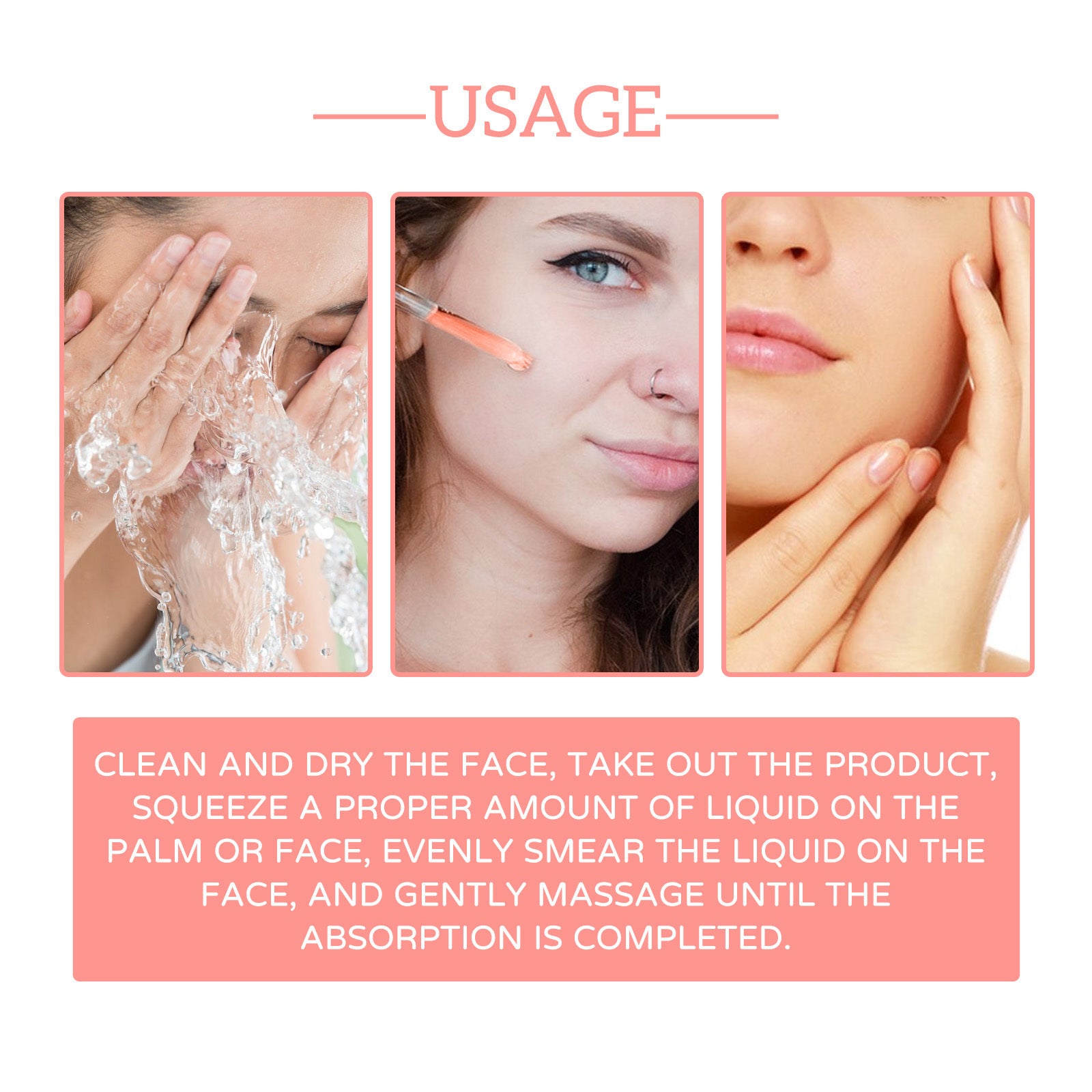 5 In 1 Facial Serum,30 Vitamin C Face Serum,Anti Aging Reduces Wrinkles Hydrating Collagen Serum