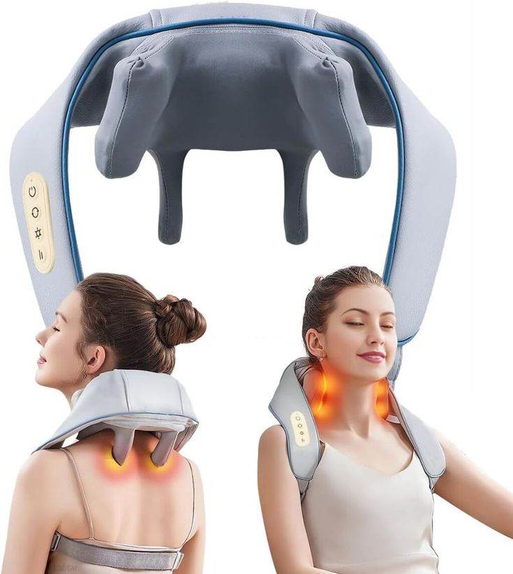 6D Adjustable Neck Shoulder & Muscle Relaxation Massager